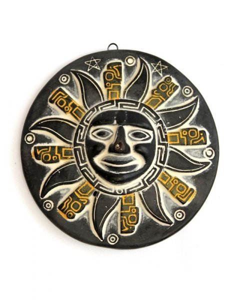 画像1: アンデス独特の太陽とコンドルのお守り（送料無料） (1)