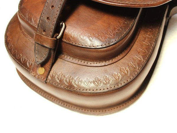 画像3: 本革レザーポシェットM　送料無料 (3)