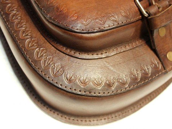 画像4: 本革レザーポシェットM　送料無料 (4)