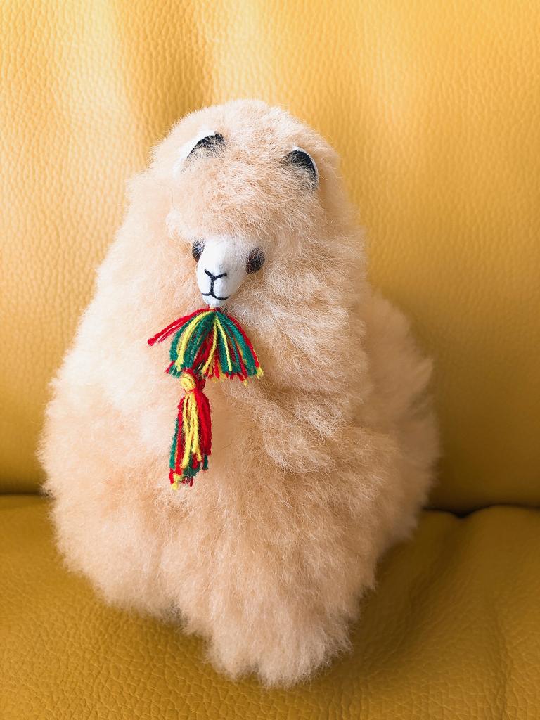 アルパカ毛100 アルパカ ぬいぐるみ くま Teddybear